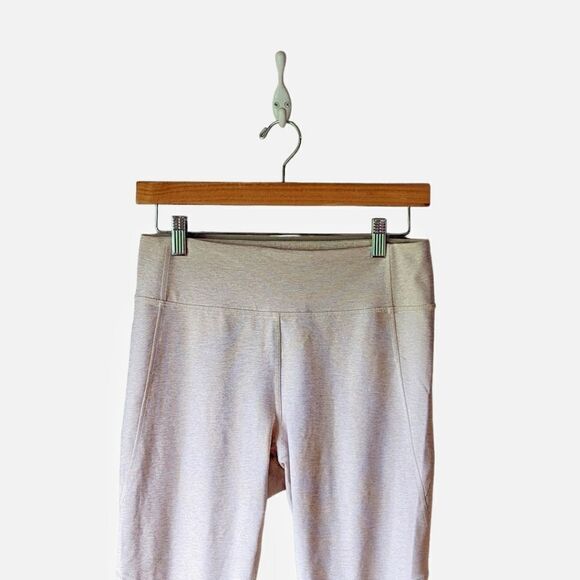 Outdoor Voices Dipped 7/8 Ankle Leggings in Neutral Beige, Ash and Teal … - Picture 7 of 13